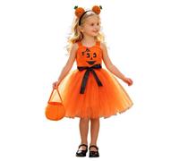 Vestido Infantil sin Mangas con Forma de Mickey para Halloween, Cosplay, Falda tutú, Cuerpo con Lunares, Ideal para actuaciones y Disney, Tallas 2-8.