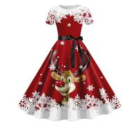 Vestido informal de manga corta para mujer, ideal para vacaciones, ocio, corte veraniego, con tejido aireado, versátil y combinable para excursiones de un día, sensación agradable en climas cálidos