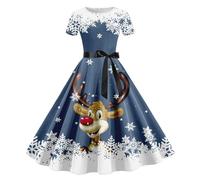 Vestido informal de manga corta para mujer, ideal para vacaciones, ocio, corte veraniego, con tejido aireado, versátil y combinable para excursiones de un día, sensación agradable en climas cálidos