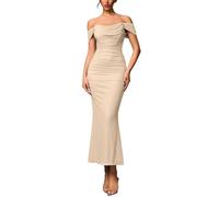 Vestido Invitada Boda Vestidos De Fiesta Mujer Elegantes Gala Bodas para Una Cortos Fin Año Negro Largo Verde Manga Larga Ropa Nochevieja Vintage Elasticidad Trajes Dos Piezas Curvy 3XL Negros Largos