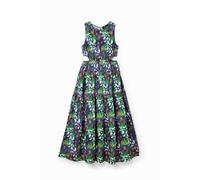 Vestido largo con corte natural Desigual XL
