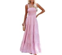 Vestido Largo con Estampado De Tirantes Y Tirantes De Estilo Festivo para Mujer De Verano Sexy