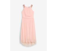 Vestido largo con lentejuelas decorativas 158