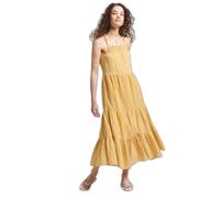 Vestido largo de encaje con Superdry Vintage L