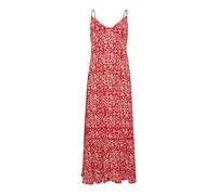 Superdry Vintage Long Beach Cami Dress W8011294A Boho Red 6 Mujer
