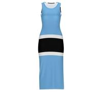 Vestido Largo Maxi Cheongsam para Mujer con Estampado De La Bandera De La República De Botsuana Sexy Sin Mangas con Abertura para El Verano Tallas Grandes para Fiestas La Playa O como Un Qipao Chino