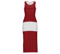 Vestido Largo Maxi Cheongsam para Mujer con Estampado De La Bandera De La República De Letonia Sin Mangas Vestido De Verano De Talla Grande para Fiestas Vacaciones Playa O como Un Qipao Chino