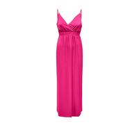 Vestido Largo Only de Mujer sin Mangas, 100% Poliéster, Color Fucsia Modelo