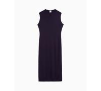 Vestido largo Slim Nike Wool Classics Knit para mujer Azul M