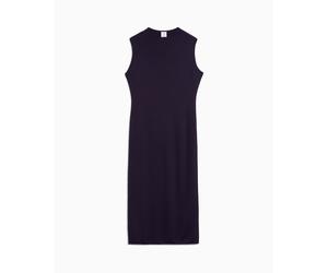 Vestido largo Slim Nike Wool Classics Knit para mujer Azul XS