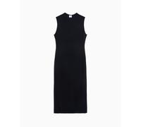 Vestido largo Slim Nike Wool Classics Knit para mujer Negro XS