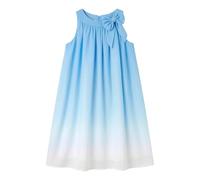 Vestido liviano para niñas con diseño de Espalda Descubierta- Veraniego Informal Ideal para Uso Diario en escuelas y Actividades al Libre Belleza Que se Lleva con Soltura