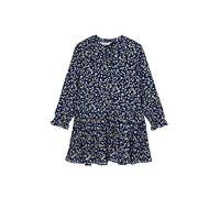 Vestido Mayoral Gasa Corazones Marino para Niña 3 años