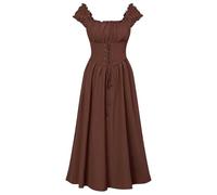 Vestido Medieval Para Mujer GóTico De CóCtel Renacentista Disfraz Carnaval Renacimiento Adulto Disfraces Cosplay