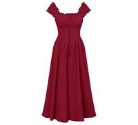 Vestido Medieval Para Mujer GóTico De CóCtel Renacentista Disfraz Carnaval Renacimiento Adulto Disfraces Cosplay