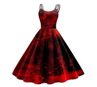 Vestido Medieval Para Mujer Retro De Los AñOs 50 Corsé Halloween GóTico Noche Con Ribete Disfraz Bruja Renacimiento Adulto Disfraces Carnaval Cosplay