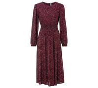 Vestido midi con estampado de flores 36