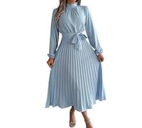 Vestido Midi Mujer Otoño Vestidos Manga Larga De Fiesta Elegantes Invitada Boda XL