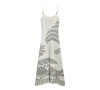 Vestido midi palmeras