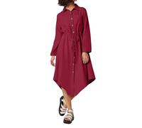 Vestido Mujer Algodón Y Lino Talla Grande Manga Larga Holgados Baggy Vestido Largo Mujer Elegantes Y Comodos Verano Otoño Formales Playa Ceremonia Long Dress (RD2, XXXL)