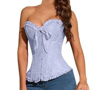 Vestido Mujer Faja Reductora Abdomen Mujer Interior Moldeadora De Cuerpo Sexy con Ramo De Orquídeas Y Crisantemos para Fajas Reductoras Adelgazantes Bragas Faja Sky Blue S