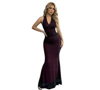 Vestido Mujer Vestidos De Fiesta Mujer Elegantes Negros Volante Vintage Largo Brillo Boda Novia Civil Invitada Ropa India Elegante Bodas Año Nuevo Otoño Largos Noche Vieja 5XL Rojo Manga Larga Fin