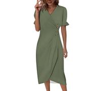 Vestido Mujer, Vestidos Mujer Casual Primavera, Vestido Lino, Vestidos Midi, Summer Dresses for Women, Summer Dress, Dresses, Dress