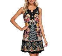 Vestido Mujer Vestidos Playa Vestido Blanco Mujer para Bautizo Ropa Roupas Femininas Negros Largos Tallas Grandes Sundress Boda Invitada Rosa Elegante Algodon Lunares Fiesta Talla Grande Amarillo