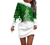 Vestido Navidad Mujer Vestido Navideño Mujer Fin De Año Ropa De Fiesta Tallas Grandes Vestidos Fiesta Camisetas Navideñas Familia Ropa Navidad Terciopelo Chaleco Camiseta Navideña Invierno Jerséis