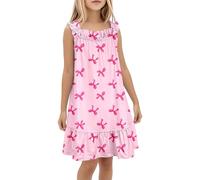 Vestido NiñA Elegantes, Vestido NiñA Ceremonia Playero, Vestidos De Fiesta CamisóN Bohemio Suave Lindo E Informal con Estampado Floral Escalonado Y Vestidos Verano Summer Dress Dresses Dress