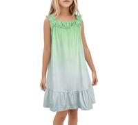 Vestido NiñA Fiesta, Vestido NiñA Ceremonia Elegantes, Vestidos De Fiesta CamisóN Bohemio Suave Lindo E Informal con Estampado Floral Escalonado Y Vestidos Verano Dresses Dress Summer Dress