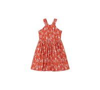 Vestido Niña Verano - Estampado- 100% Algodón - Vestido sin Mangas - Ropa de Vestir para Niña - Ropa de Regalo - para niñas de 2 años a 8 años (FR/ES, Edad, 3 años, Regular, Paprika)