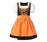 Vestido Oktoberfest Chica Traje De Sierva Vintage Halloween Con Delantal