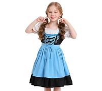 Vestido Oktoberfest Niño Traje De Sierva Vintage Halloween Con Delantal