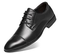 Vestido Oxford Zapatos Formales para Hombres Zapatos de Estampado de cocodrilo Topo de Cuero Reduce de Cuero Tacón Resistente al tacón bajo Anti-Slip Boda