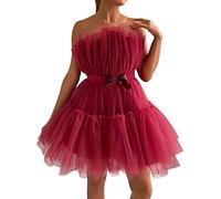 Vestido para mujer, con corte de bragueta frontal con botones impresos, en poliéster, para verano o uso casual; con detalles de diseño que incluyen botón de tutú de temperamento europeo de tubo con