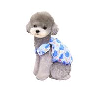 Vestido para perro pequeño, lindo estampado de corazón, manga con volantes, falda sin mangas para gato, cachorro, camiseta para mascotas para perros pequeños, yorkie, pomerania, chihuahua, talla XL