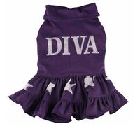 Vestido para perros "Diva" de DoggyDolly lila, 65% Dto.