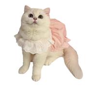 Vestido para Perros, Lindo Versátil y Fácil Pudo en el Vestido de Atuendo de Gato Moda para Gatos la Primavera del Verano (XS)