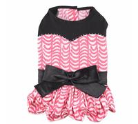 Vestido para perros "Olas rojas" de DoggyDolly, 65% Dto.