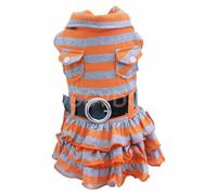 Vestido para perros "Teeny" de DoggyDolly naranja, 70% Dto.