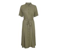 Pieces PCPIA 2/4 MIDI SHIRT DRESS WVN NOOS M Verde