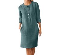 Vestido Playa Mujer Vestido Mujer Elegante Evento Vestidos Lunares Vaqueros Sueltos Sundress Algodon De Fiesta Cortos Tallas Grandes Rojo Elegantes Midi 2026 Blanco Talla Grande 4XL Hippies Amarillo