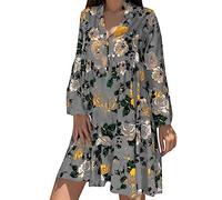 Vestido Playa Mujer Vestidos De Playa Mujer Ropa Verano Corto Lino Dresses for Women Largo Cortos Camiseta con Bolsillos Negros Tallas Grandes Casual Manga Corta 3XL Azul Tirantes Midi Negro Blanco