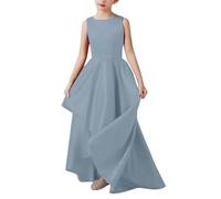 Vestido rojo para niños, vestidos de niña, princesas chic y elegante, vestido de cumpleaños, bailes, encaje plisado, traje de noche de tul informal, ropa para dama de honor festival