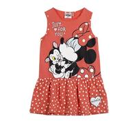 Vestido Single Jersey Minnie para Niñas - Ropa Infantil Cómoda y Elegante con Diseño Exclusivo de Minnie - Vestido Ideal para Verano