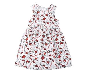 Vestido Single Jersey niña Hello Kitty para Uso Diario - Vestido Single Jersey niña con diseño Divertido y fácil de Combinar