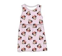 Vestido Single Jersey niña Minnie para Uso Diario - Vestido Single Jersey niña con diseño Divertido y fácil de Combinar