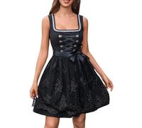 Vestido TiroléS para Mujer 2025 Dirndl BáVaro De Oktoberfest AlemáN Cerveza Festival Fiesta Traje Tradicional Festivales Disfraces Costume