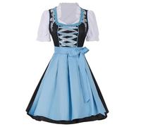 Vestido tradicional Dirndl de piezas para mujer para el de Oktoberfest Traje De Cosplay De Kirito Jack Frost Sudadera Con Capucha Rise of The Guardians Cosplay